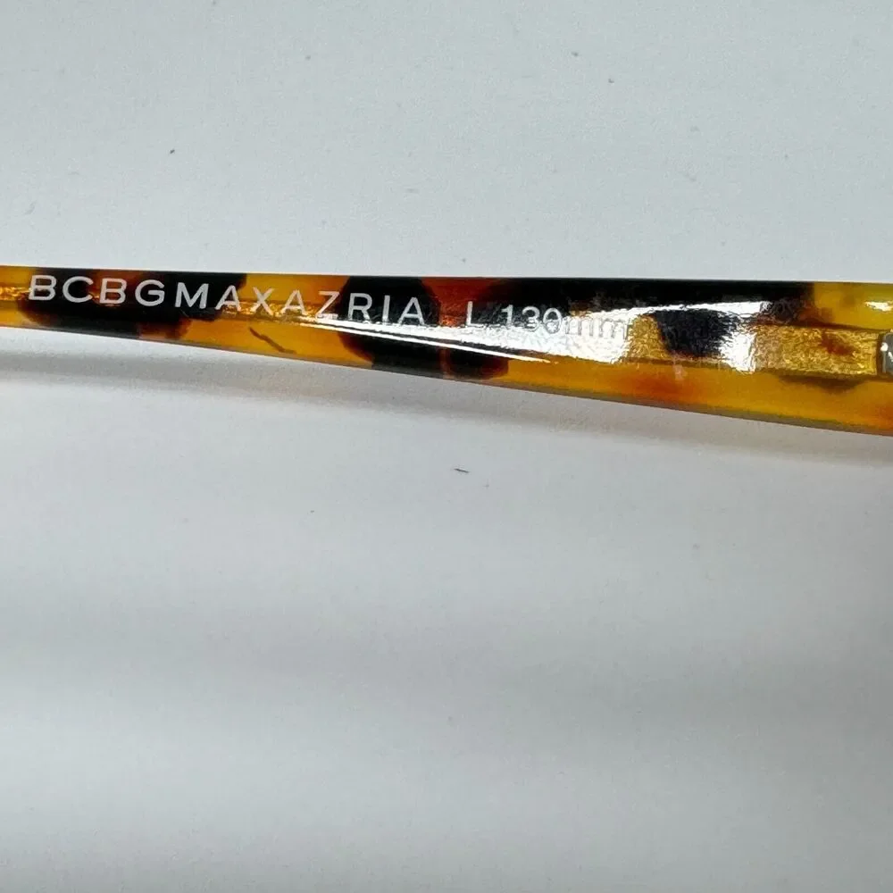 BCBGMAXAZRIA Black Metal Eyeglasses FRAMES ONLY -‎ Samanta BLA 51-17-130 H13567